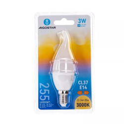 Żarówka LED świeczka E14 3W 255lm ciepłe światło 3000K