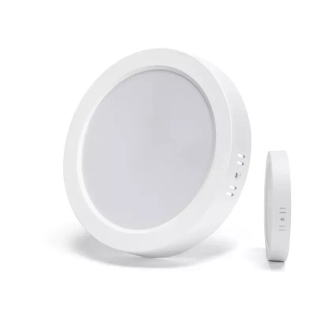 Panel natynkowy LED 18W 6500K 2100lm biały okrągły