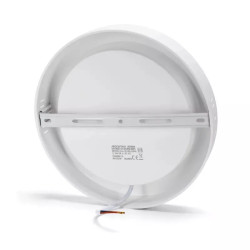 Panel natynkowy LED 18W 6500K 2100lm biały okrągły