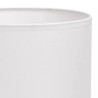 Lampa stołowa ceramiczna E14 max 40W biała z ciemnoszarym korpusem