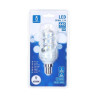 Żarówka LED spiralna E14 4,9W zimna 6500K 440lm szklana