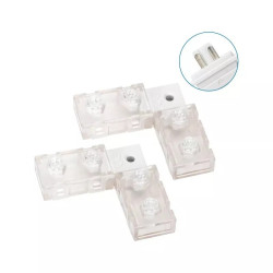 Łącznik L do paska LED 8 mm 250V 2,5A z IP54 i żywotnością 20000h