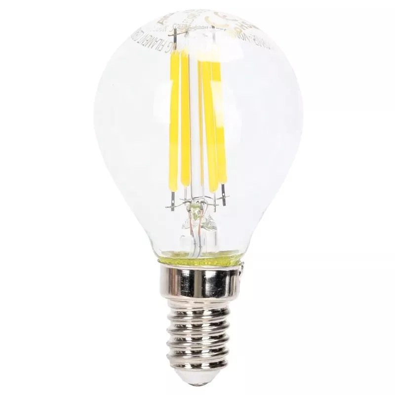 Ściemnialna żarówka LED G45 E14 4W 6500K 400lm zimna barwa