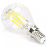 Ściemnialna żarówka LED G45 E14 4W 6500K 400lm zimna barwa