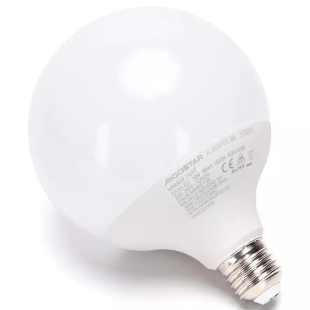 Żarówka LED E27 18W RGB z zimną barwą 6500K Bluetooth Mesh