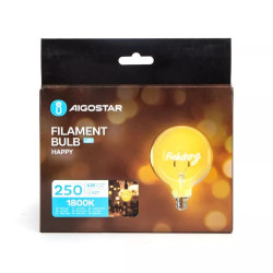 Żarówka dekoracyjna LED E27 4W 1800K ciepłe światło 250lm