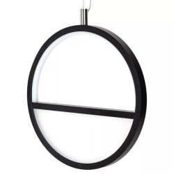 Lampa wisząca LED 13,5W 6500K czarno-złota do wnętrz