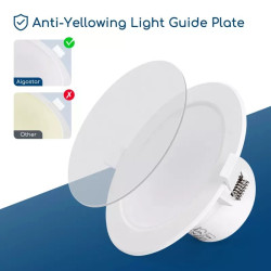 Panel LED podtynkowy 15W 4000K neutralny biały 1535lm okrągły IP44