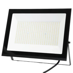 Halogen LED 200W zimne światło 6500K 18000lm IP65 czarny