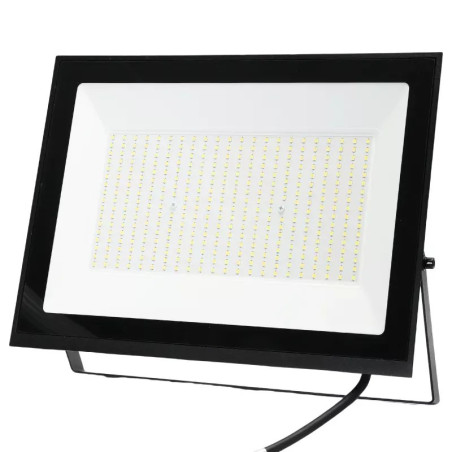 Halogen LED 200W zimne światło 6500K 18000lm IP65 czarny