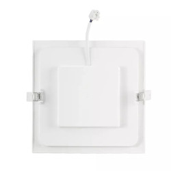 Podtynkowy panel LED kwadratowy 12W 6000K biały 1190lm do wnętrz