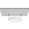 Panel LED natynkowy 24W 3000K 2700lm biały do wnętrz