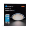 Panel LED podtynkowy 24W 3000K 2700lm do wnętrz biały okrągły