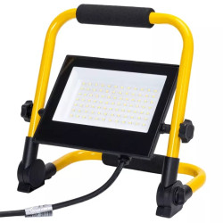 Lampa LED robocza 50W 6500K z podstawą i kablem 1,8 m