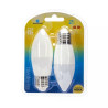 Żarówki LED C37 E27 11W 4000K 2 sztuki neutralne białe