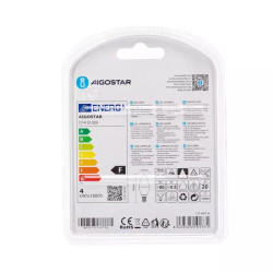 Żarówka LED świeczka C37 E14 4W 3000K 2 sztuki ciepłe światło
