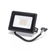 Naświetlacz LED RGB 20W z pilotem, czarny, IP65, 110°