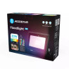 Naświetlacz LED RGB 20W z pilotem, czarny, IP65, 110°
