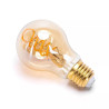 Żarówka LED dekoracyjna A60 E27 4W ciepła 1800K 280lm szklana złota