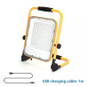 Lampa robocza LED przenośna 100W zimna barwa 6500K z akumulatorem