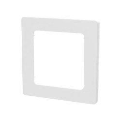 Panel ramka podtynkowa do pojedynczego włącznika 82x82x8 mm biała