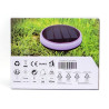 Lampa solarna LED RGB 0,6W z akumulatorem, IP65, 1 sztuka