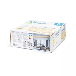 Taśma LED 50m 10mm ciepła 3000K 7W/m zasilanie 230V IP65