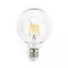 Żarówka LED filamentowa G95 E27 4W 2700K 470lm przezroczysta
