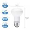 Żarówka LED R80 E27 12W 3000K 1170lm ciepłe światło