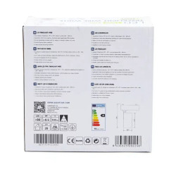 Reflektor LED 10W 4000K 800lm do szyn trójprzewodowych biały