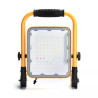 Lampa robocza LED 30W zimna barwa 6500K ładowalna USB żółta