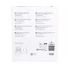 Lampa robocza LED 30W zimna barwa 6500K ładowalna USB żółta