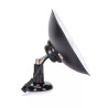 Reflektor LED solarny 50W z regulacją barwy 3000-6500K, czarny