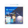 Reflektor LED solarny 50W z regulacją barwy 3000-6500K, czarny