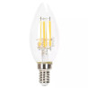 Żarówka LED E14 4W 2700K 400lm filamentowa ściemnialna szklana