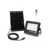 Naświetlacz solarny LED 100W 6500K 1000lm czarny z panelem monokrystalicznym