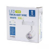 Reflektor LED 10W zimne światło 6500K 800 lm do szyn trójprzewodowych