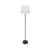 Lampa stojąca 150 cm biały z abażurem i oprawką E27 max 60W