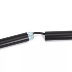 Lampa stojąca 150 cm biały z abażurem i oprawką E27 max 60W