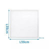 Panel LED 40W 60x60 cm CCT 3000K/4000K/6500K biały do wnętrz