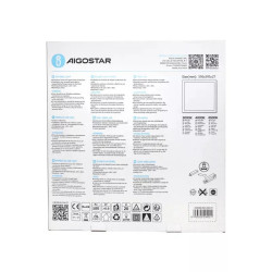 Panel LED 40W 60x60 cm CCT 3000K/4000K/6500K biały do wnętrz