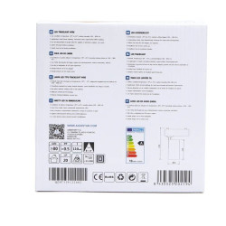 Reflektor LED 10W 6500K 800lm do systemu szynowego dwuprzewodowego biały