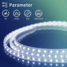 Taśma LED 50m 10mm 8W/m ciepłe 3000K IP65 230V