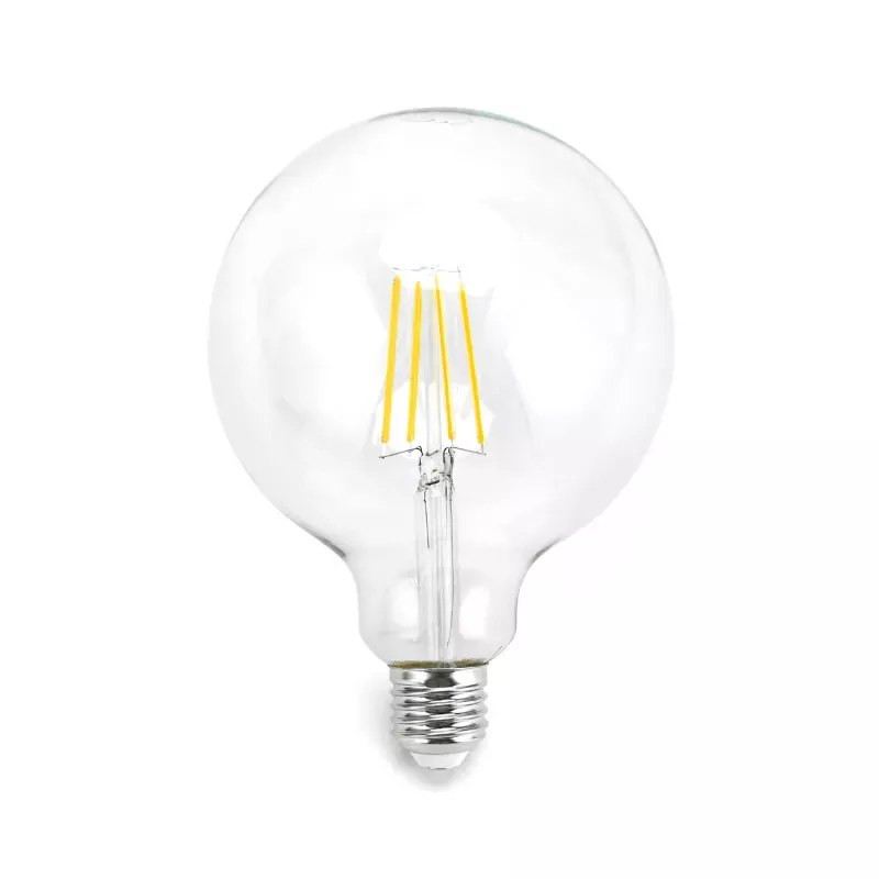Żarówka LED 4W E27 G125 filament 2700K ciepłe światło 470lm szklana