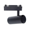 Reflektor LED 24W 2700lm 4000K czarny do szyn dwuprzewodowych