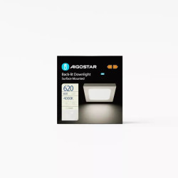 Panel LED natynkowy 6W 4000K 620lm biały do oświetlenia wnętrz