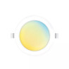 Plafony podtynkowe LED 15W 1430lm CCT Wi-Fi 2 sztuki białe