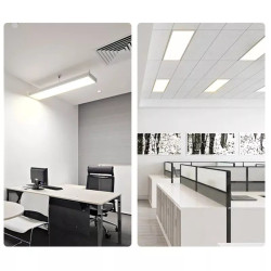Panel LED 40W biały 1195x295 mm zimna barwa 4600 lm do wnętrz