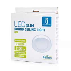 Panel natynkowy LED 16W ciepła barwa 3000K 1648lm biały