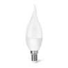 Żarówka LED E14 4W 4000K barwa neutralna 340lm plastikowa biała